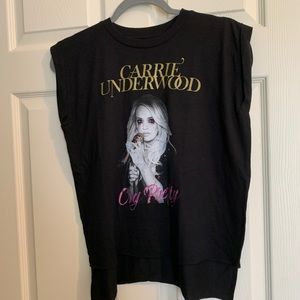Carrie Underwood- Muscle Graphic Tank Top -Size S